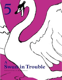 swan in trouble